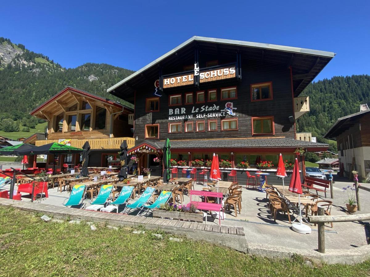 Le Schuss Hotel Châtel Kültér fotó