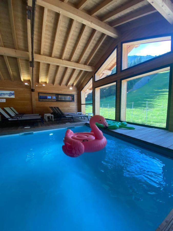 Le Schuss Hotel Châtel Kültér fotó