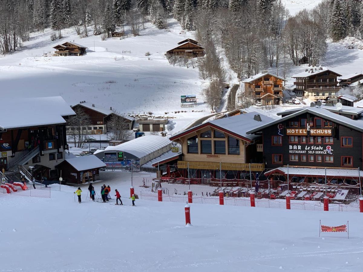 Le Schuss Hotel Châtel Kültér fotó