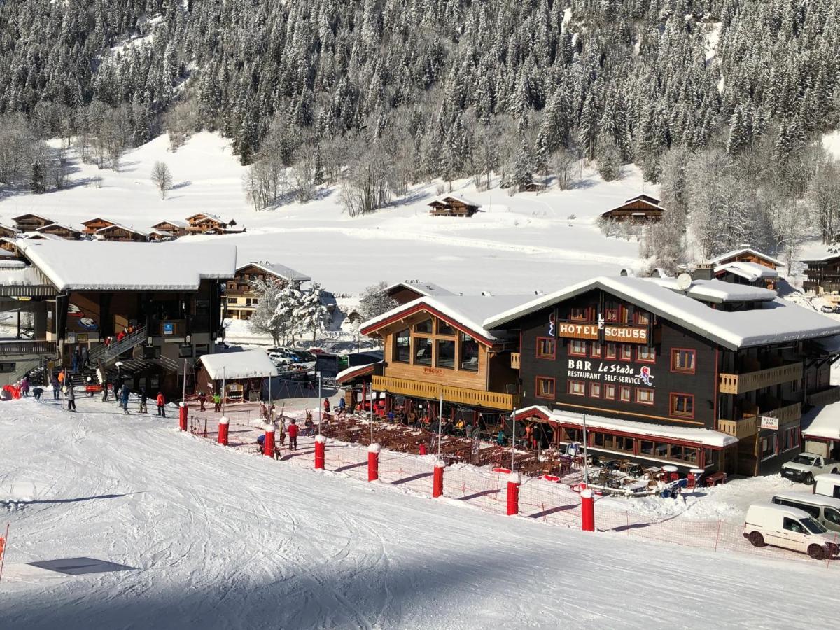 Le Schuss Hotel Châtel Kültér fotó
